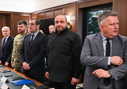 Делегация Украины на переговорах