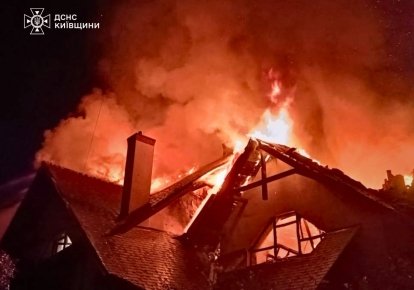 Пожежа на Київщині