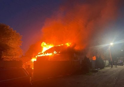 Пожар в Конотопе