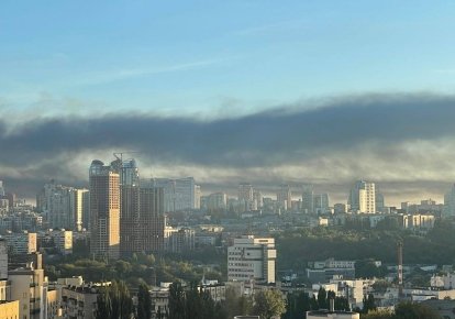 Вітер поступово розгонить смог на Київщині