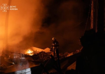Пожежа в Києві