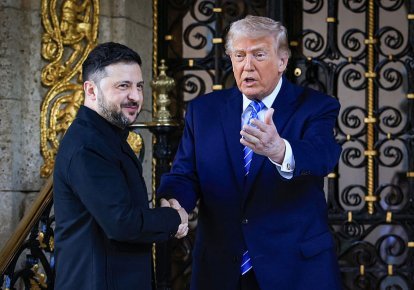 Володимир Зеленський і Дональд Трамп