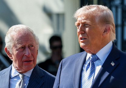 Чарльз ІІІ і Дональд Трамп