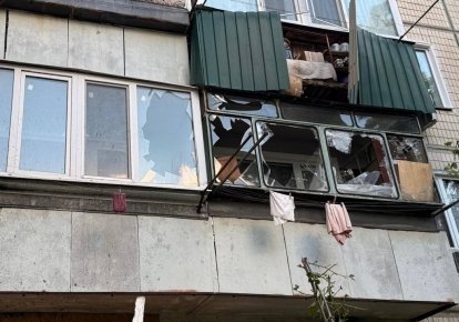 Наслідки обстрілу на Дніпропетровщині