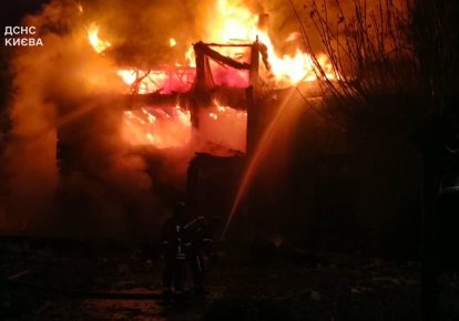 Пожежа в Києві