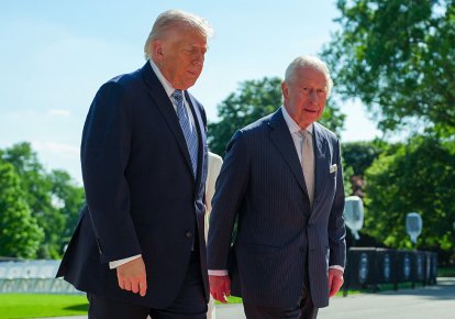 Дональд Трамп та король Чарльз III