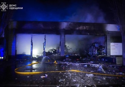 Наслідки обстрілу Одеси