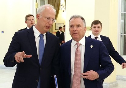 Кирило Дмитрієв разом зі спецпосланником США і мільярдером Стівом Віткоффом