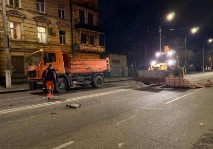 Наслідки обстрілу Одеси