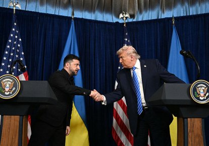 Владимир Зеленский и Дональд Трамп