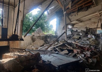 Армія РФ атакувала кінно-спортивну школу на Сумщині