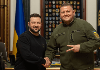 Валерий Залужный и Владимир Зеленский