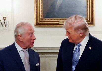 Дональд Трамп та король Британії Чарльз III
