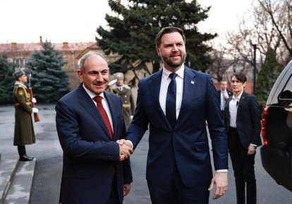 Джей Ді Венс та Нікол Пашинян