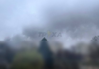 Дим у Луцьку