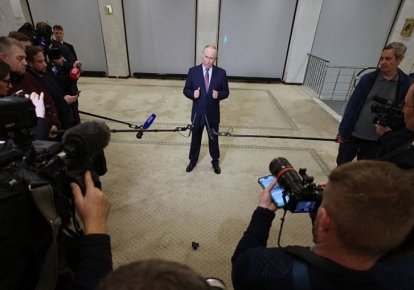 Владимир Путин встречается с представителями СМИ