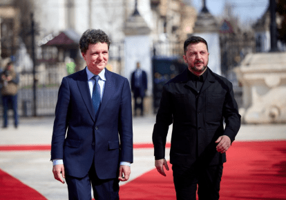 Нікушор Дан і Володимир Зеленський