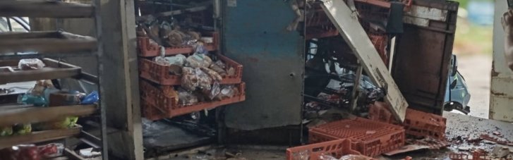 В Глухове Сумской области вражеские дроны ударили по хлебокомбинату