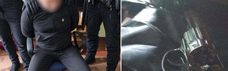 В Хмельницкой области мужчина из окна квартиры устроил стрельбу по автомобилям