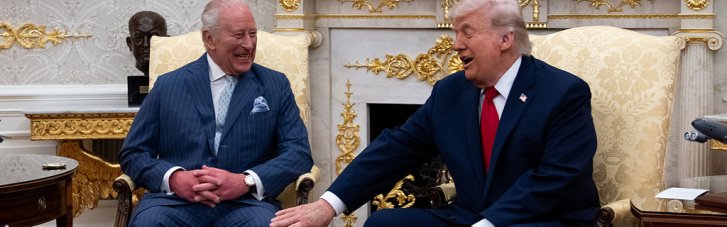 Чарльз продовжує жартувати: Король нагадав "перепланувальнику" Трампу, як британці "скромно" спалили Білий дім (ВІДЕО)