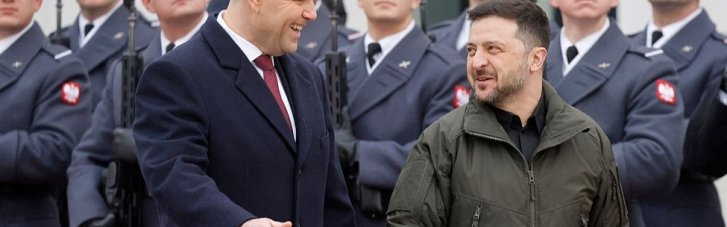 Разрушают солидарность эмоциями: Туск призвал Зеленского и Навроцкого к диалогу