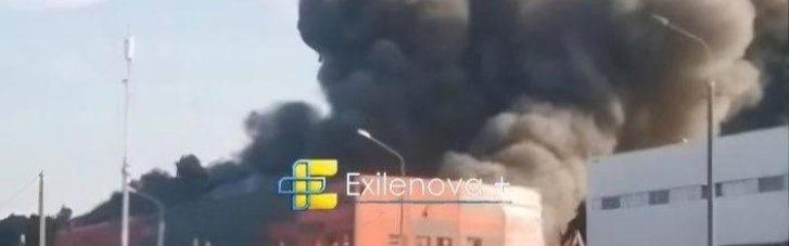В Подмосковье после атаки дронов вспыхнули завод и склады (ФОТО, ВИДЕО)
