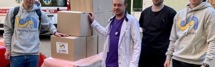 Северион Дангадзе передал 2 млн грн на нужды центральной районной больницы в Вышгороде