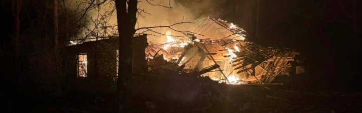 "Герані" вночі пошкодили агротехніку та ангар на Чернігівщині, постраждали двоє цивільних (ФОТО)