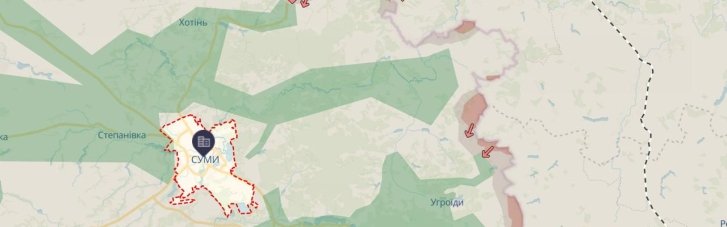 ЗМІ написали про загрозу "напівоточення" Сум: у ЗСУ категорично спростували