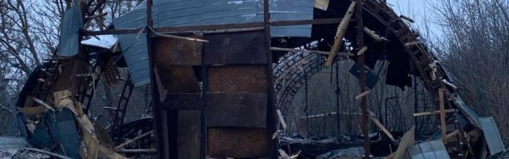 Російські дрони зруйнували ангар на Чернігівщині та потрощили будинки (ФОТО)