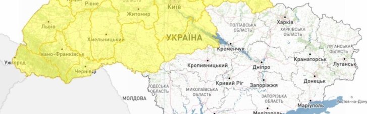 Синоптики 7 серпня прогнозують сильні грози, зливи з градом у супроводі поривчастого вітру