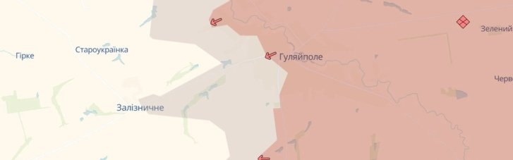Військо РФ просунулося на Донеччині та Запоріжжі, — DeepState (КАРТА)