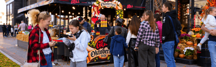 Mr.Grill Oktoberfest в центре Киева: более 2 000 гостей за 3 дня
