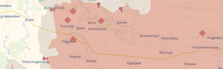 DeepState: Оккупанты продвинулись возле Поддубного на Донетчине