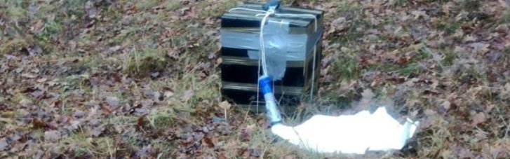 Доставка не відбулася: Прикордонники виявили повітряну кулю з білоруськими цигарками, що впала на Волині