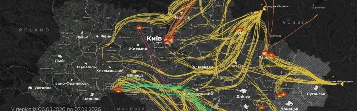 Оборонці неба знищили цієї ночі 19 ракет та 453 ворожих дронів