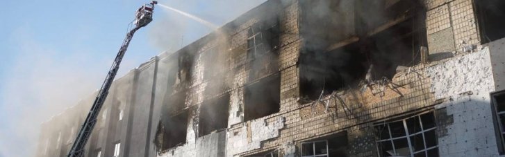 Уже внаслідок сьогоднішніх атак у Києві 5 постраждалих (ВІДЕО)