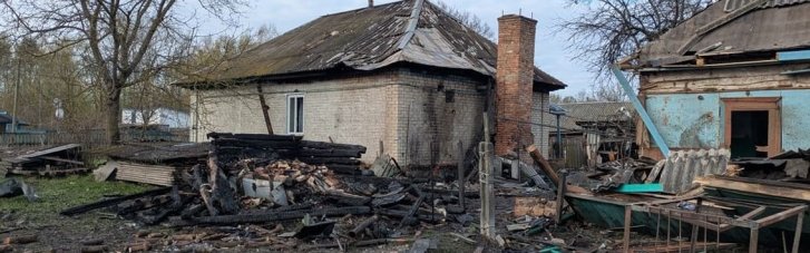 Ворог кілька разів обстріляв Чернігівську область. Є руйнування та потерпілий