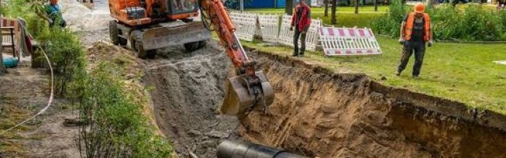 Інформація про знесення дерев на будівництві теплотраси на столичних Теремках не відповідає дійсності, — КМДА