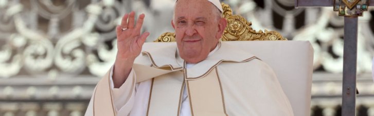 Папа Римский Франциск завещал деньги для помощи Украине