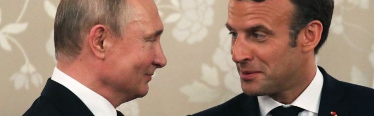У МЗС Франції пояснили, чому Макрон хоче знову спілкуватися із Путіним