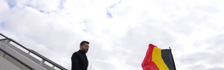 Зеленський прилетів у Брюссель (ВІДЕО)