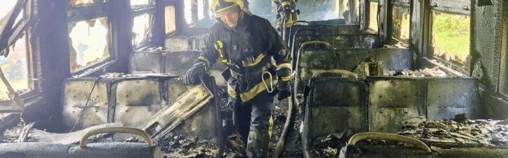 На Черкащині під час руху загорівся електропоїзд (ФОТО)