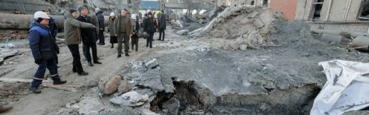 Шмигаль влаштував Рютте екскурсію на зруйновану київську ТЕЦ (ФОТО)