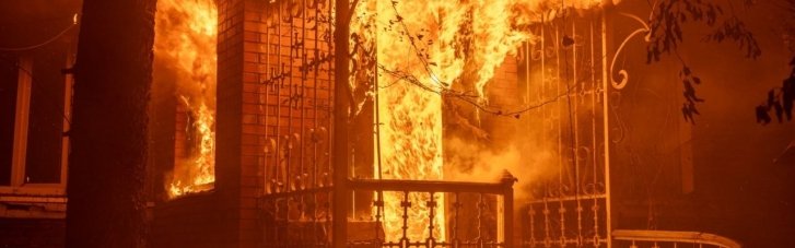 Харьков атаковала реактивная "Герань": пострадали 5 человек, возник масштабный пожар (ФОТО, ВИДЕО)