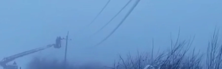 Льодяний апокаліпсис полонив Одещину (ВІДЕО)