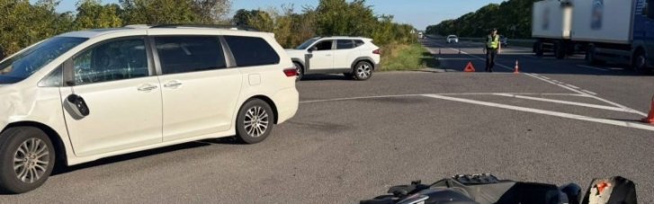 На Полтавщині в ДТП травмувалися 15-річні водійка та пасажирка електросткутера