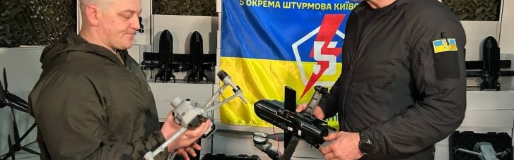 Столичная громада передала 5 штурмовой Киевской бригаде почти 2000 беспилотников, — Кличко