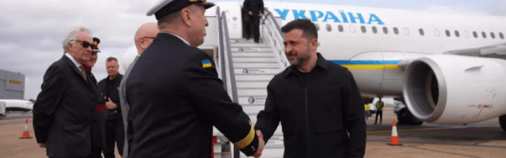 Зеленський прилетів до Британії: що у програмі візиту