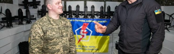 Столичная громада передала бойцам 5 штурмовой бригады 1300 дронов разных типов, — Кличко